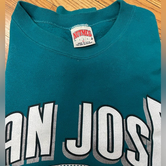 Vintage San Jose sharks crewneck - Picture 6 of 6